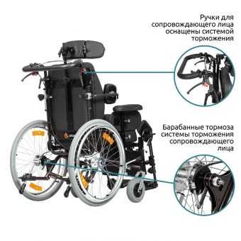 Инвалидная коляска многофункциональная Ortonica Comfort 600