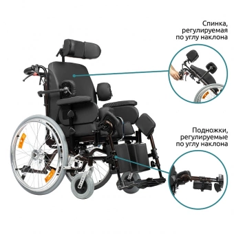 Инвалидная коляска многофункциональная Ortonica Comfort 600